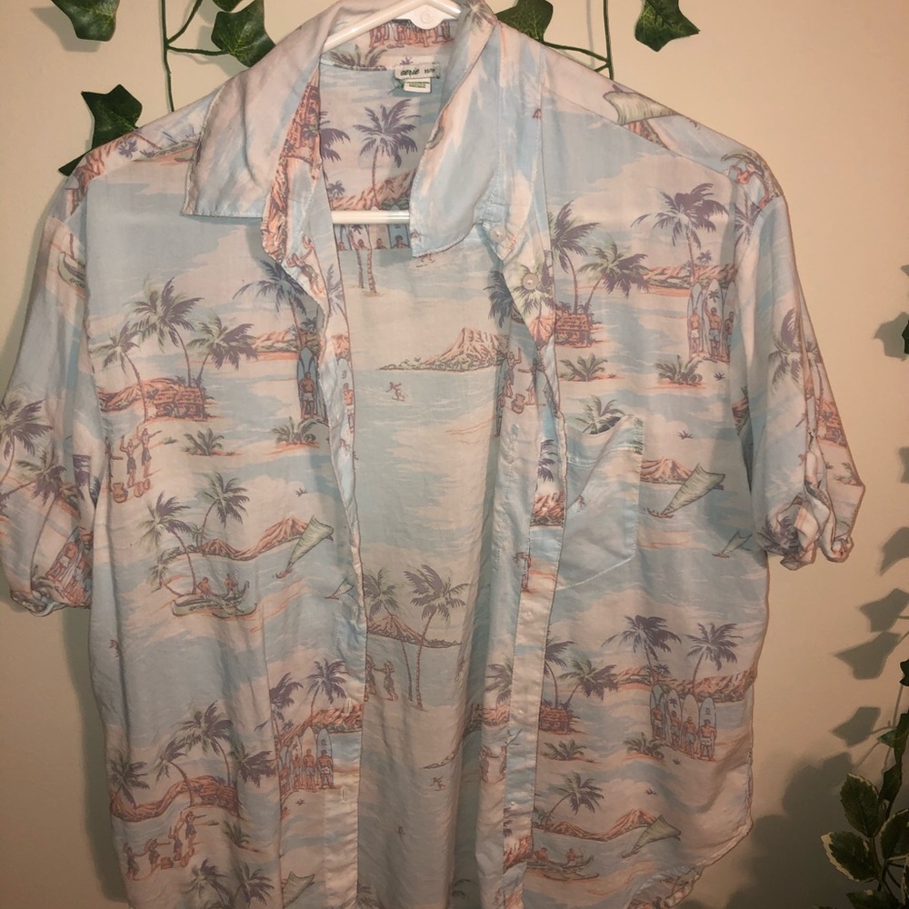 aerie hawaiian shirt